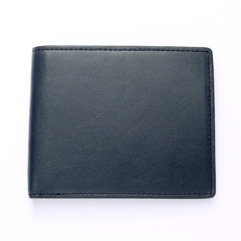 【H&D Leather】 二つ折財布 HDB-301 ダークネイビー 5564200241