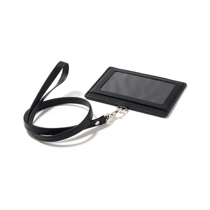 【H&D Leather】 パスケース ID カードホルダー HDB-ID9 ブラック 5564200327