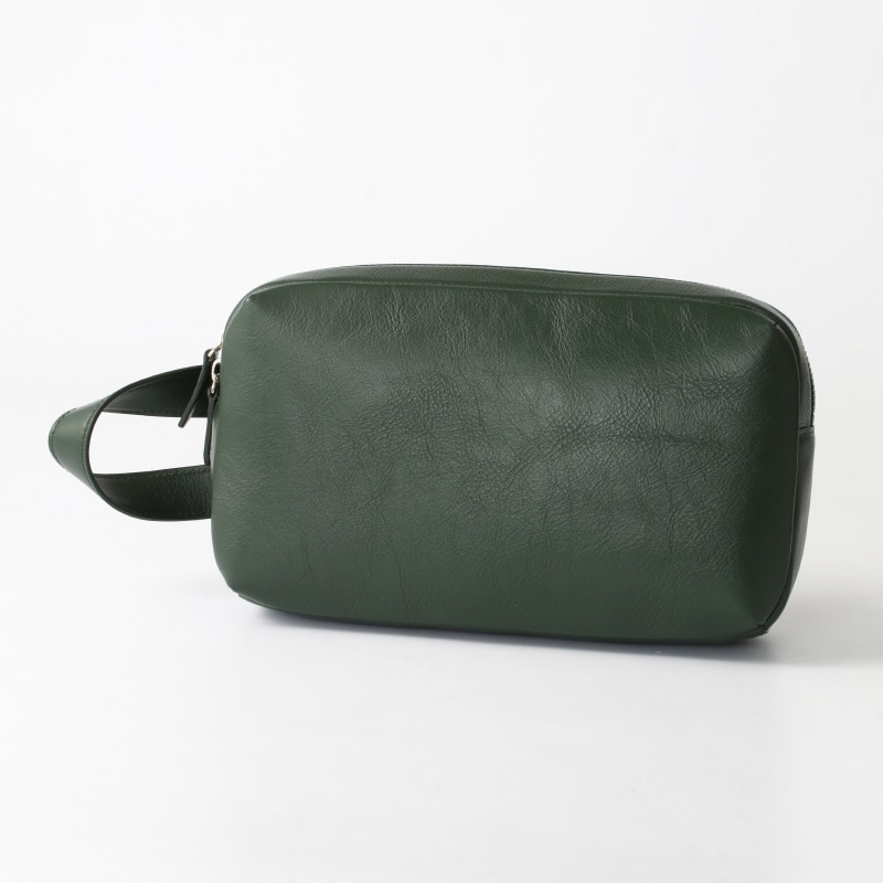 【H&D Leather】 セカンドバッグ HDB-L4 グリーン 5564200415