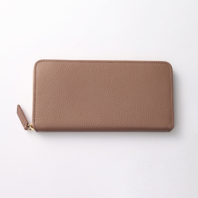 【NOROM Leather】 ラウンドジップ 長財布 HDL-11 ブラウン 5564200527