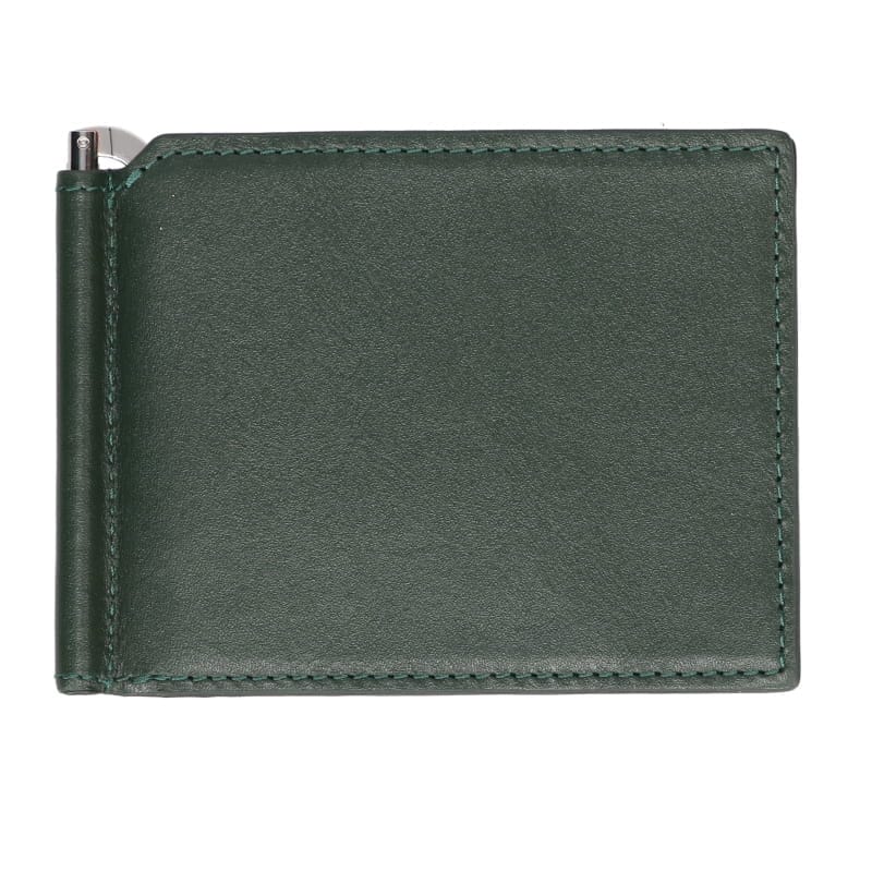 【H&D Leather】 マネークリップ HDB-302 グリーン 5564200584