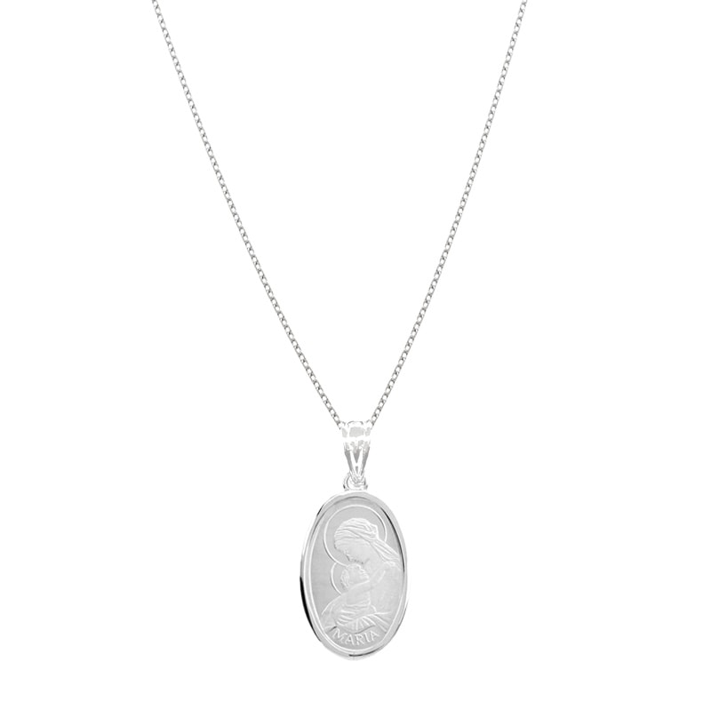 【Gold Jewelry】 PT プラチナ 999 マリア メダル PAMP SUISSE ネックレス 1g 40cm 1125524650