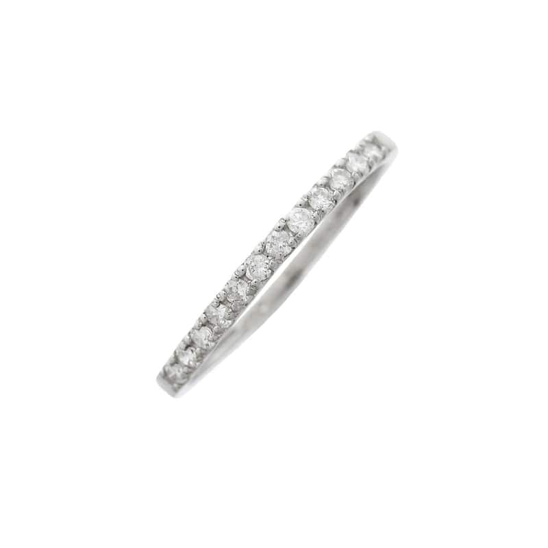 PT プラチナ 0.15ct ダイヤモンド エタニティ リング 1125526020