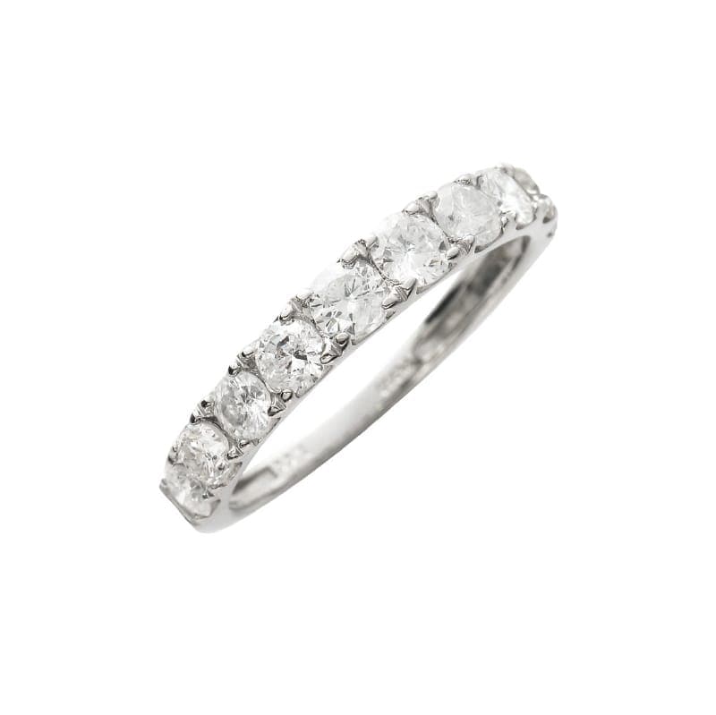 PT プラチナ 1.0ct ダイヤモンド エタニティ リング 1125526809