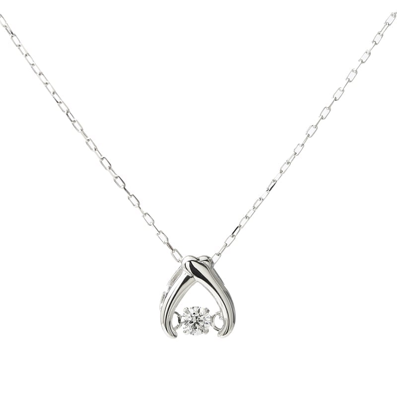 【Lab Grown Diamond】 PT プラチナ ラボグロウン ダイヤモンド LGD 0.03ct ネックレス 1164200380