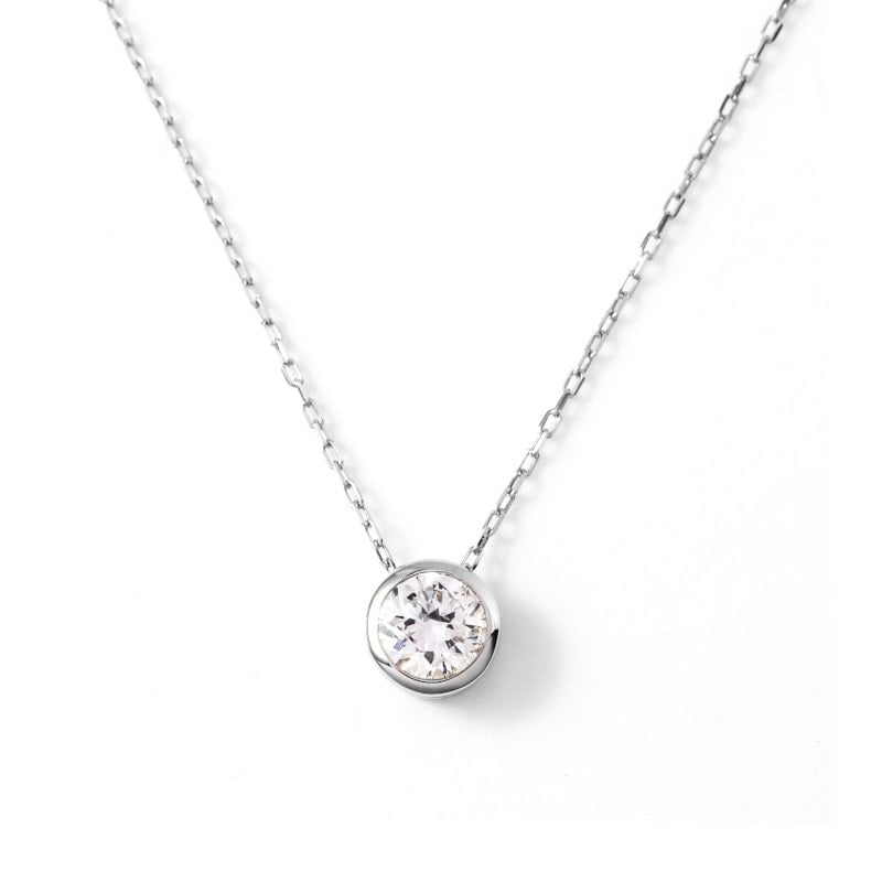 【Lab Grown Diamond】 PT プラチナ 0.2ct ラボグロウンダイヤモンド LGD ネックレス 1168800027