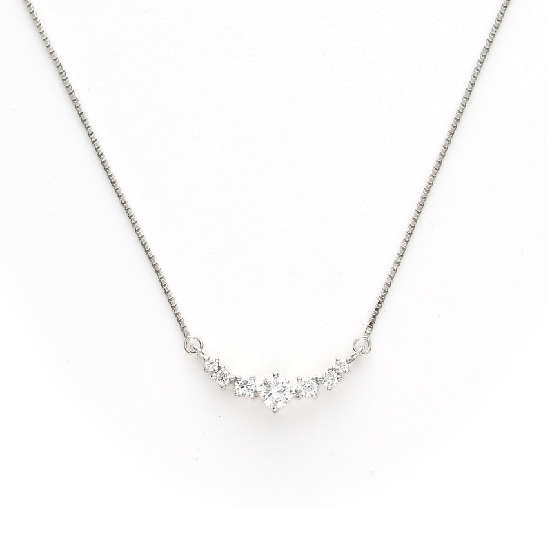 【Lab Grown Diamond】 PT プラチナ 0.19ct ラボグロウンダイヤモンド LGD ネックレス 1168800031