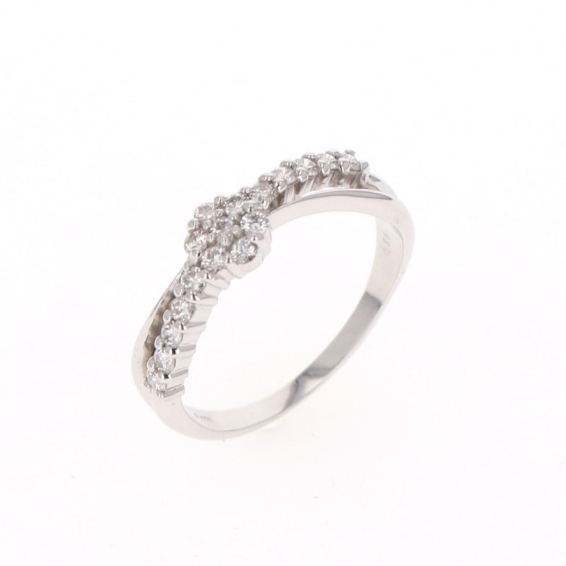 【HEART & CUPID DIAMOND】 PT プラチナ 0.30ct ダイヤモンド リング #11 1164200017