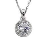 【h&d Jewelry】 ネックレス SWEET SV925 シルバー CZ 46cm 5175600234