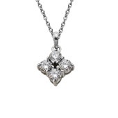 【h&d Jewelry】 ネックレス SWEET SV925 シルバー CZ 46cm 5175600235