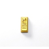 【純金 K24 GOLD】 K24 純金 ミニチュア インゴット BABYGOLD 猫 S 0.3g 1181000032