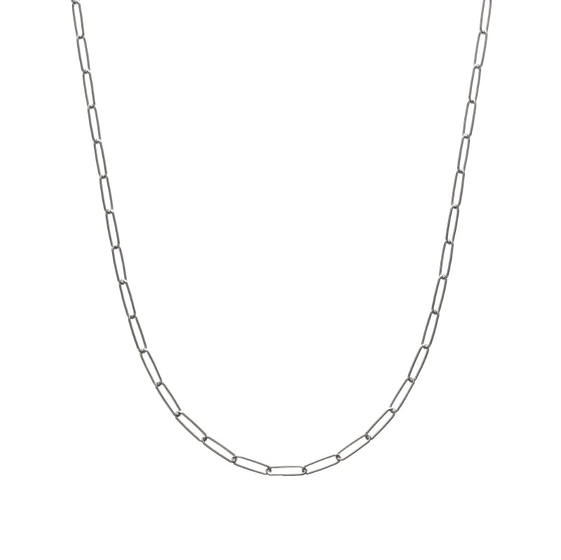 【Gold Jewelry】 デザインチェーン ネックレス トラックチェーン PT プラチナ φ0.5 50cm 1131100339