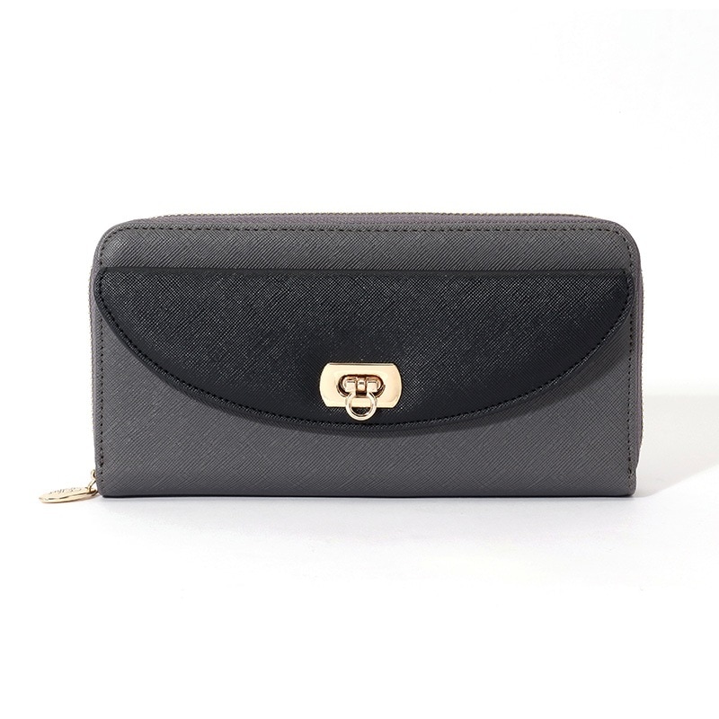 【ELFUR】 長財布 ELF-LW01 BK/DGY 5573000001