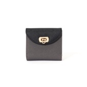 【ELFUR】 折財布 ELF-MW01 BK/DGY 5573000003