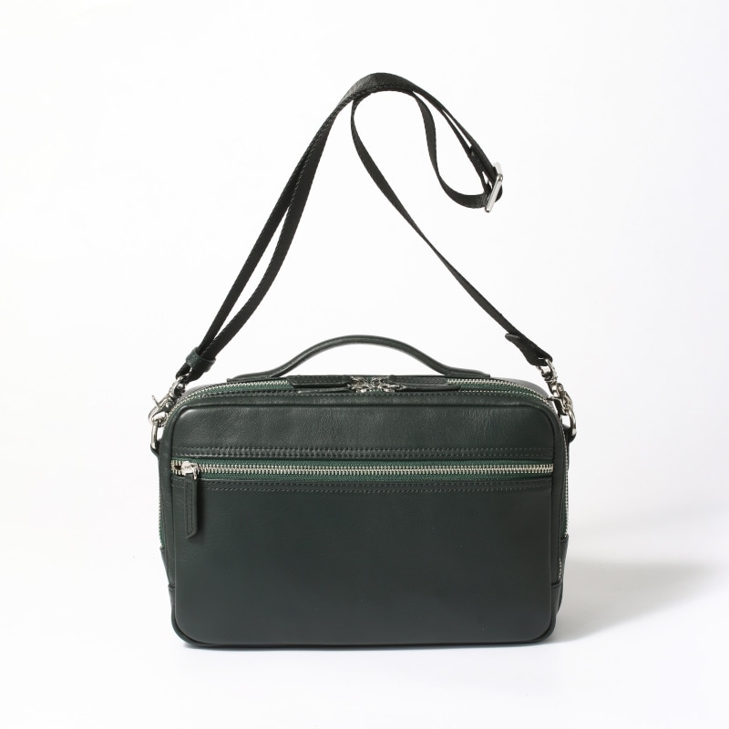 【H&D Leather】 2WAY ショルダーバッグ HDB-L9N ダークグリーン 5464200208
