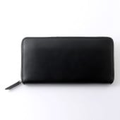【H&D Leather】 ラウンドジップ 長財布 HDB-11 ブラック 5564200672