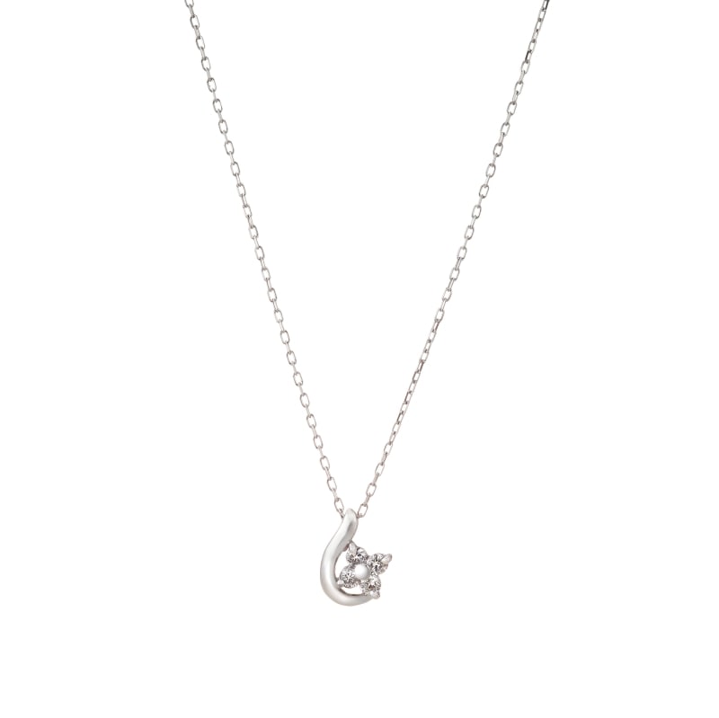 PT プラチナ ダイヤモンド 0.06ct ネックレス 40cm 1175900108