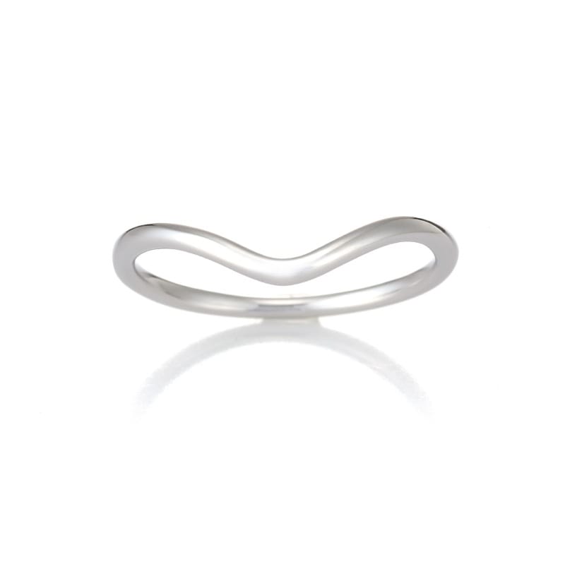 【Gold Jewelry】 K10 WG ホワイトゴールド ピンキーリング 1105500214