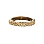 【h&d Jewelry】 Pave リング SWEET SV925 イエローゴールド CZ 5175600316