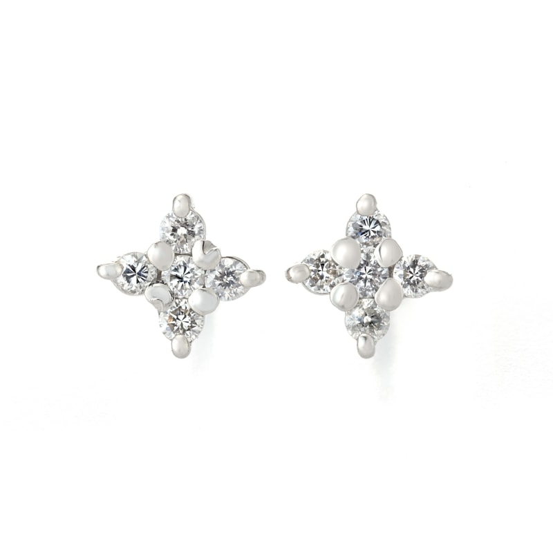 PT プラチナ ダイヤモンド 0.08ct ピアス 1176300015