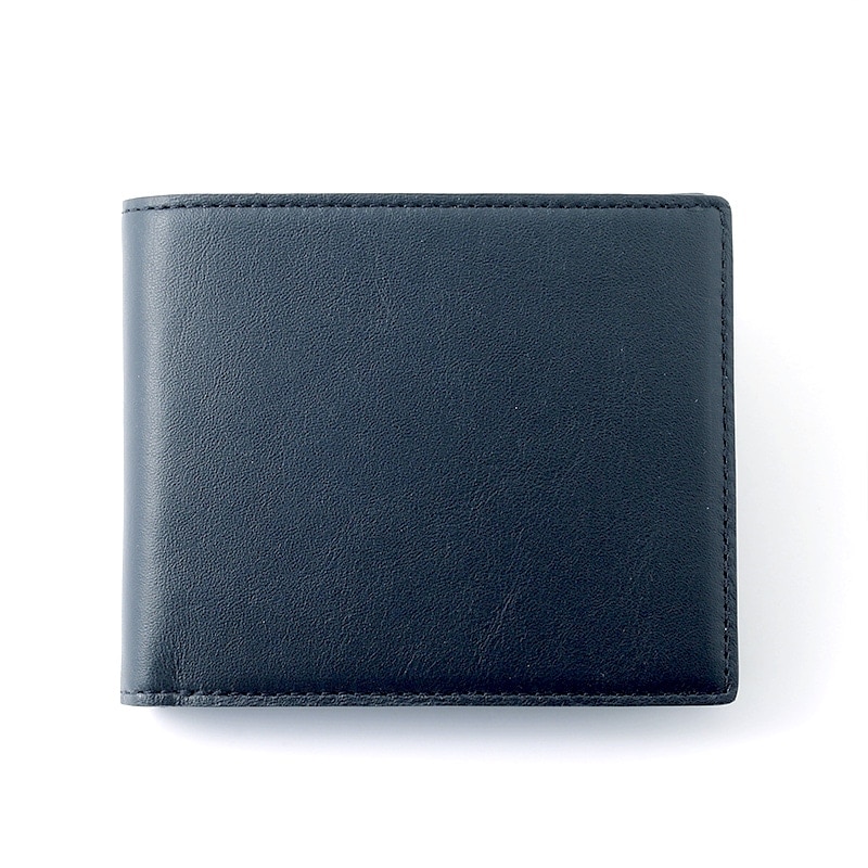 【H&D Leather】 二つ折財布 HDB-3 ダークネイビー 5564200691