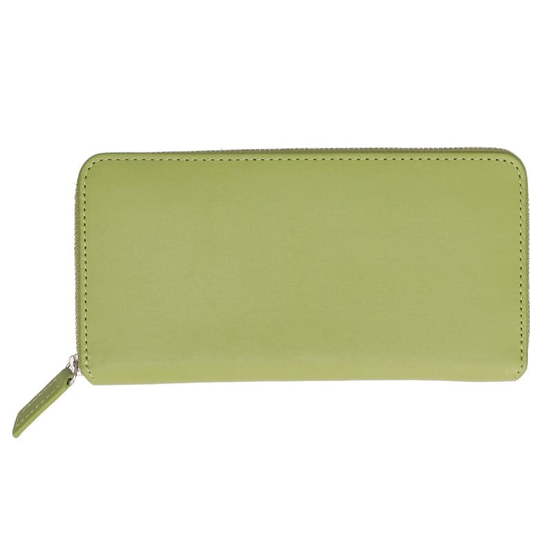 【H&D Leather】 ラウンドジップ 長財布 HDB-11 ピスタチオ 5564200683