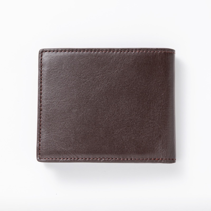 【H&D Leather】 二つ折財布 HDB-3 ダークブラウン 5564200692