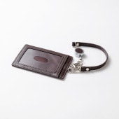 【H&D Leather】 パスケース ID カードホルダー HDB-P9 ダークブラウン 5564200715