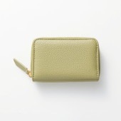【NOROM Leather】 蛇腹 カードケース HDL-402 ピスタチオ 5564200740