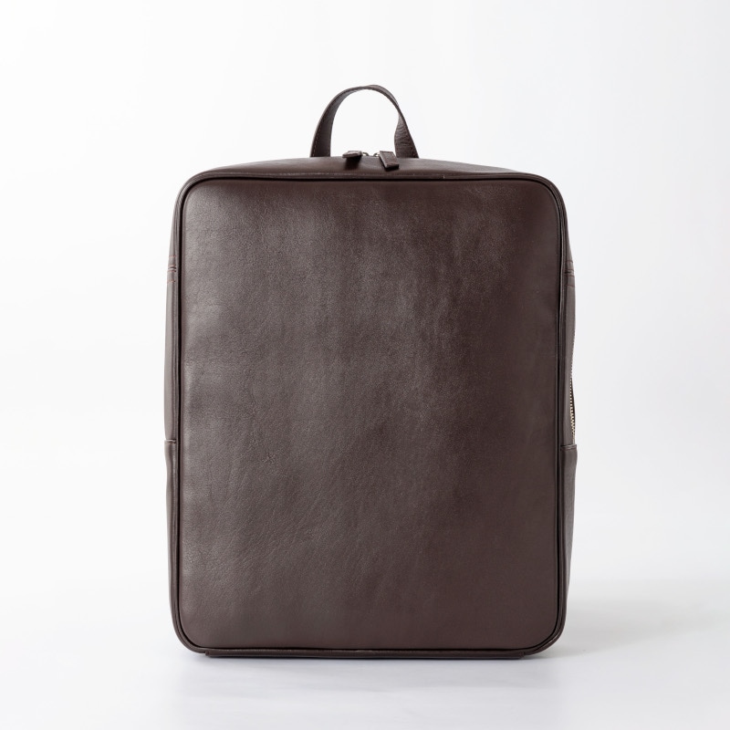 【H&D Leather】 リュックサック HDB-L10N ダークブラウン 5464200212
