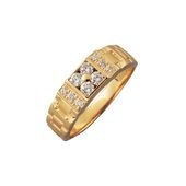 【Gold Jewelry】 プレシャスメタル K18 YG イエローゴールド 0.37ct ダイヤモンド リング #16 1169800153