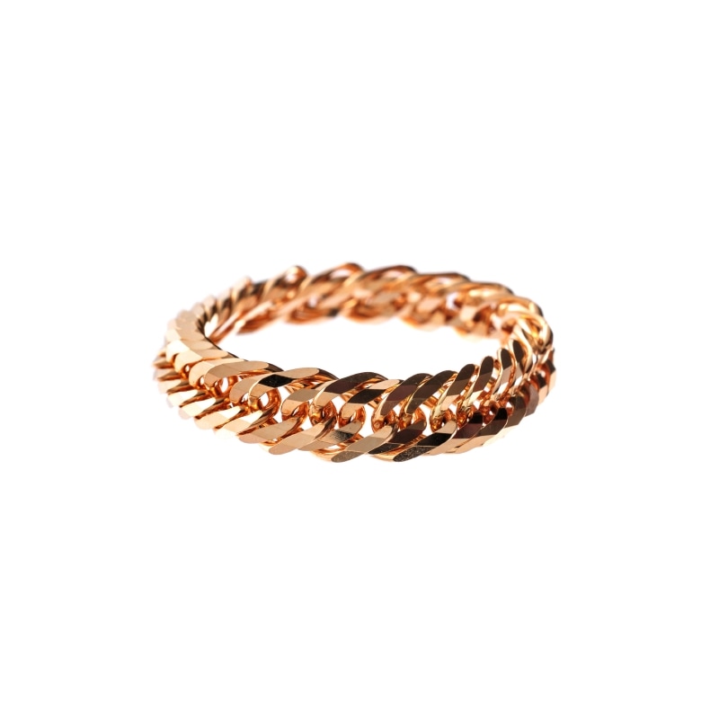 【Gold Jewelry】 喜平 キヘイ 12面 トリプル リング K18 YG イエローゴールド 1169800178
