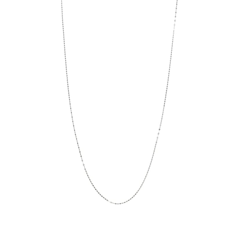 【Gold Jewelry】 デザインチェーン ネックレス ファンタジアチェーン PT プラチナ 850 φ0.2 45cm 1131100307