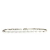 【h&d Jewelry】 Tennis Bracelet ブレスレット SWEET SV925 シルバー CZ 17.5cm 5175600400