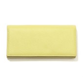 【NOROM Leather】 スナップボタン 長財布 HDL-8L カナリーイエロー 5564200808