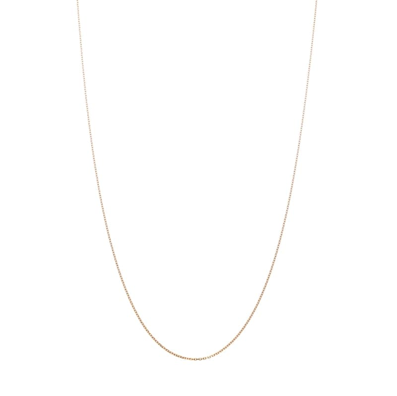 【Gold Jewelry】 デザインチェーン ネックレス 角アズキチェーン K10YG イエローゴールド φ0.28 40cm 1131100220
