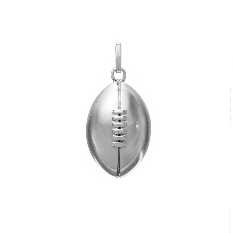 【h&d Jewelry】 Rugby Ball ペンダントトップ PAIR SV925 シルバー 5181700035