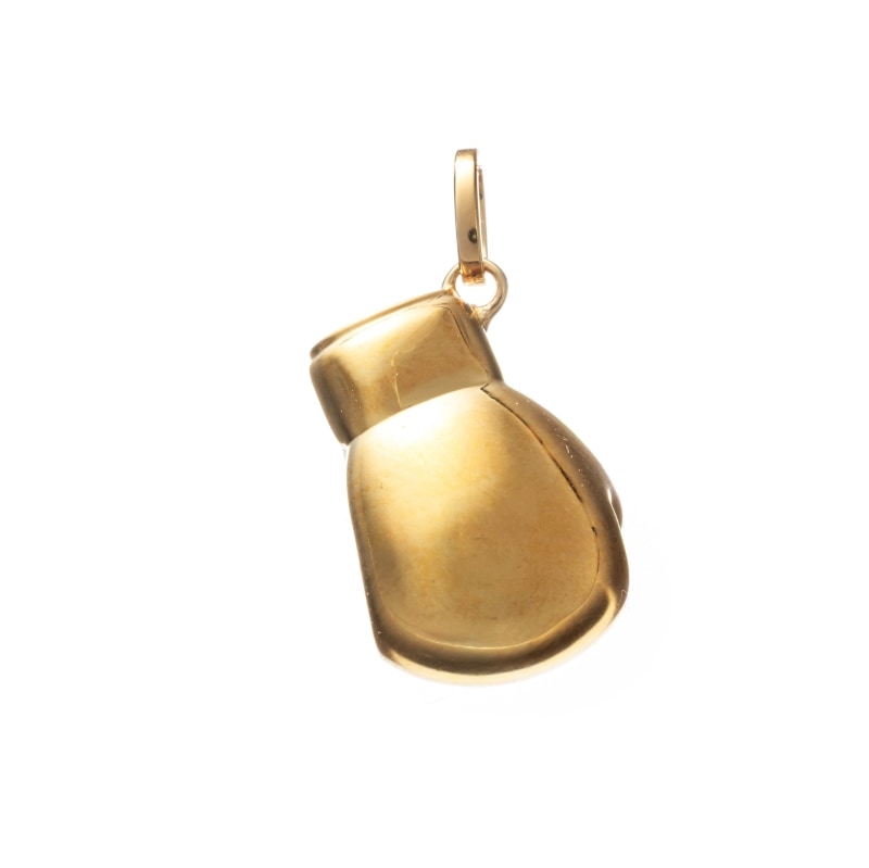 【h&d Jewelry】 Boxing Glove ペンダントトップ PAIR SV925 イエローゴールド 5181700038