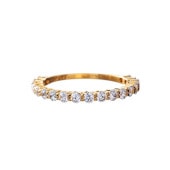 【h&d Jewelry】 リング SWEET SV925 イエローゴールド CZ 5175600425