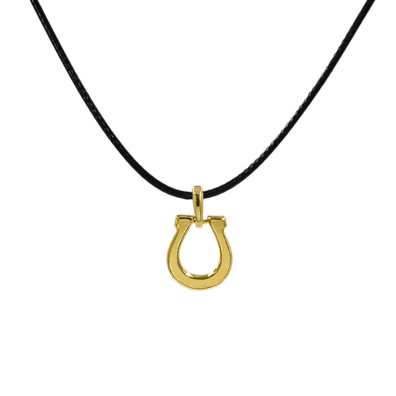 【Gold Jewelry】 K24 YG イエローゴールド ペンダントトップ 馬蹄 ホースシュー M 1181000094