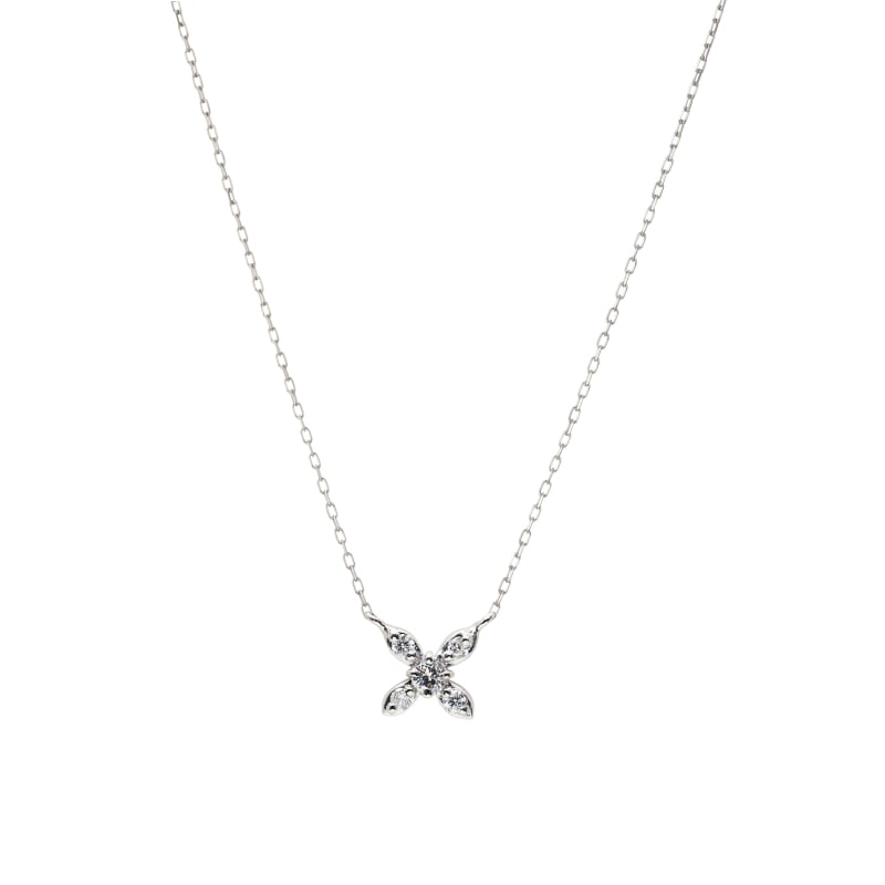 PT プラチナ ダイヤモンド 0.07ct ネックレス 40cm 1176300018