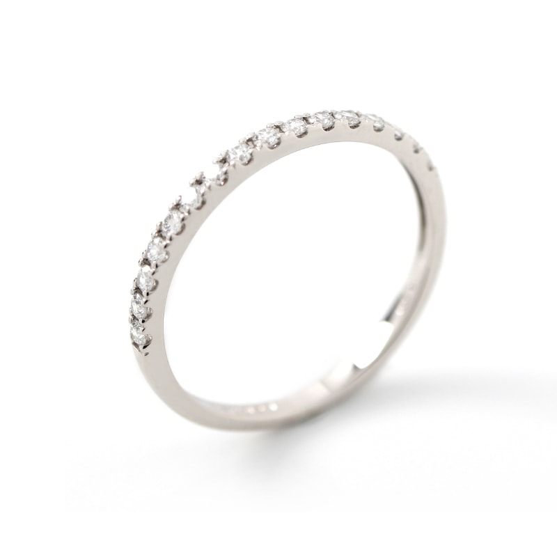 PT プラチナ 0.2ct LGD ラボグロウンダイヤモンド エタニティリング