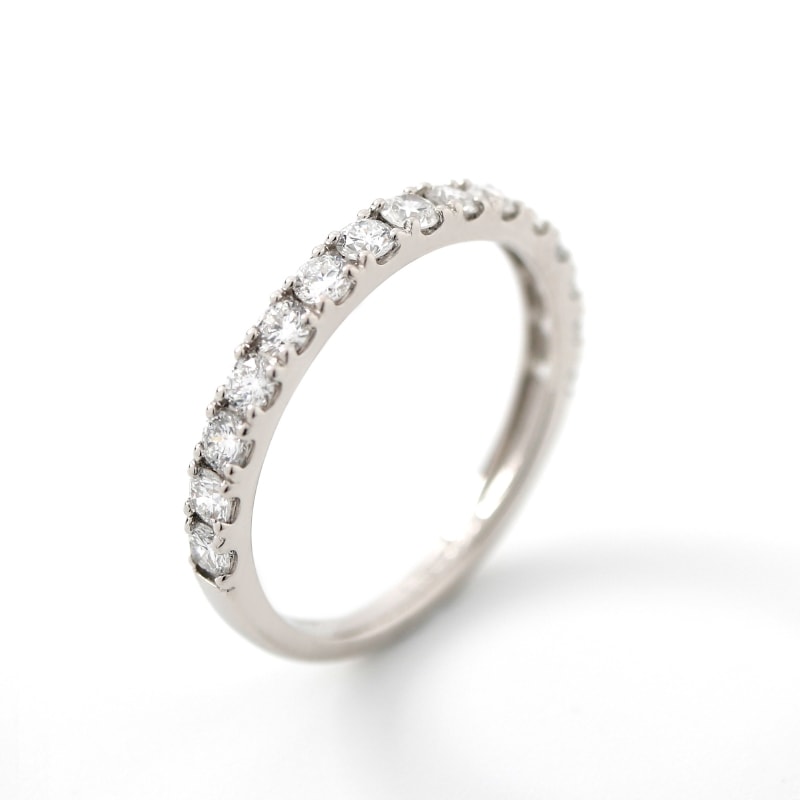 PT プラチナ 0.5ct LGD ラボグロウンダイヤモンド エタニティリング