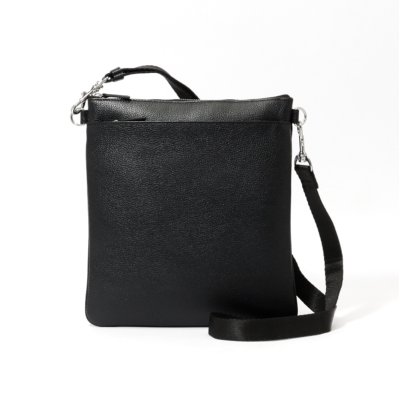 【H&D Leather】 サコッシュ M HDB-L4S ブラック 5464200230