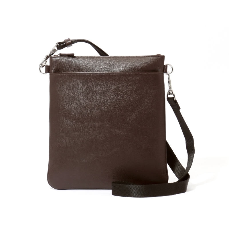 【H&D Leather】 サコッシュ M HDB-L4S ダークブラウン 5464200232