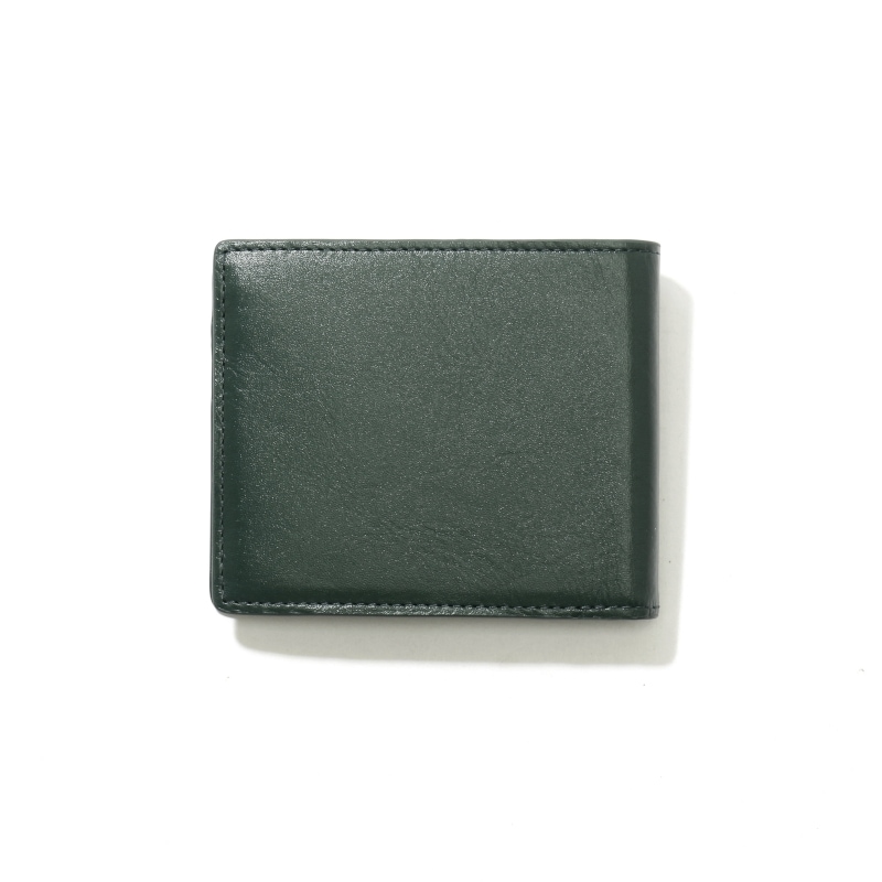 【H&D Leather】 二つ折財布 HDB-3 マラカイトグリーン 5564200759
