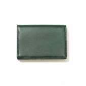 【H&D Leather】 名刺入れ カードケース HDB-9 マラカイトグリーン 5564200764
