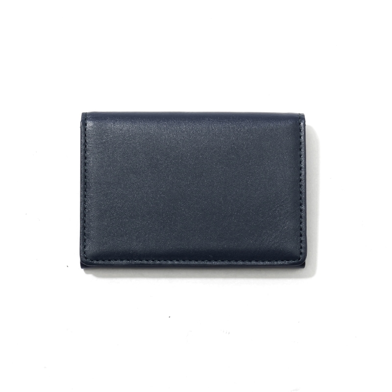 【H&D Leather】 名刺入れ カードケース HDB-9 ダックブルー 5564200765