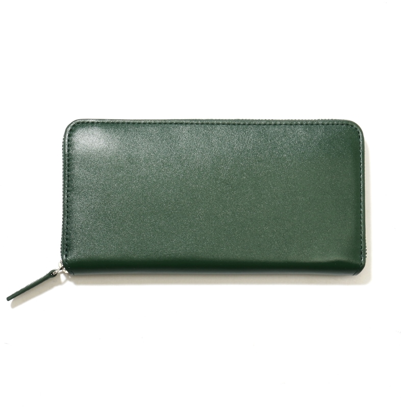 H&D Leather】 ラウンドジップ 長財布 HDB-11 マラカイト