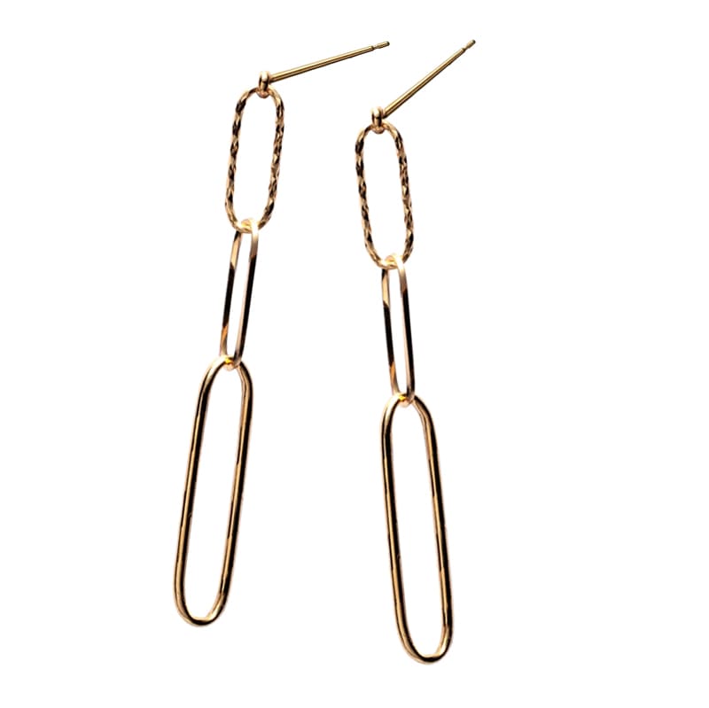 【Gold Jewelry】 プレシャスメタル K18 YG イエローゴールド ピアス 1169800102